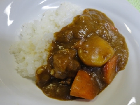 活力なべ☆肉は軟らか野菜は程良い軟らかさのカレー